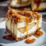 Salted Caramel Apple Pie Cheesecake