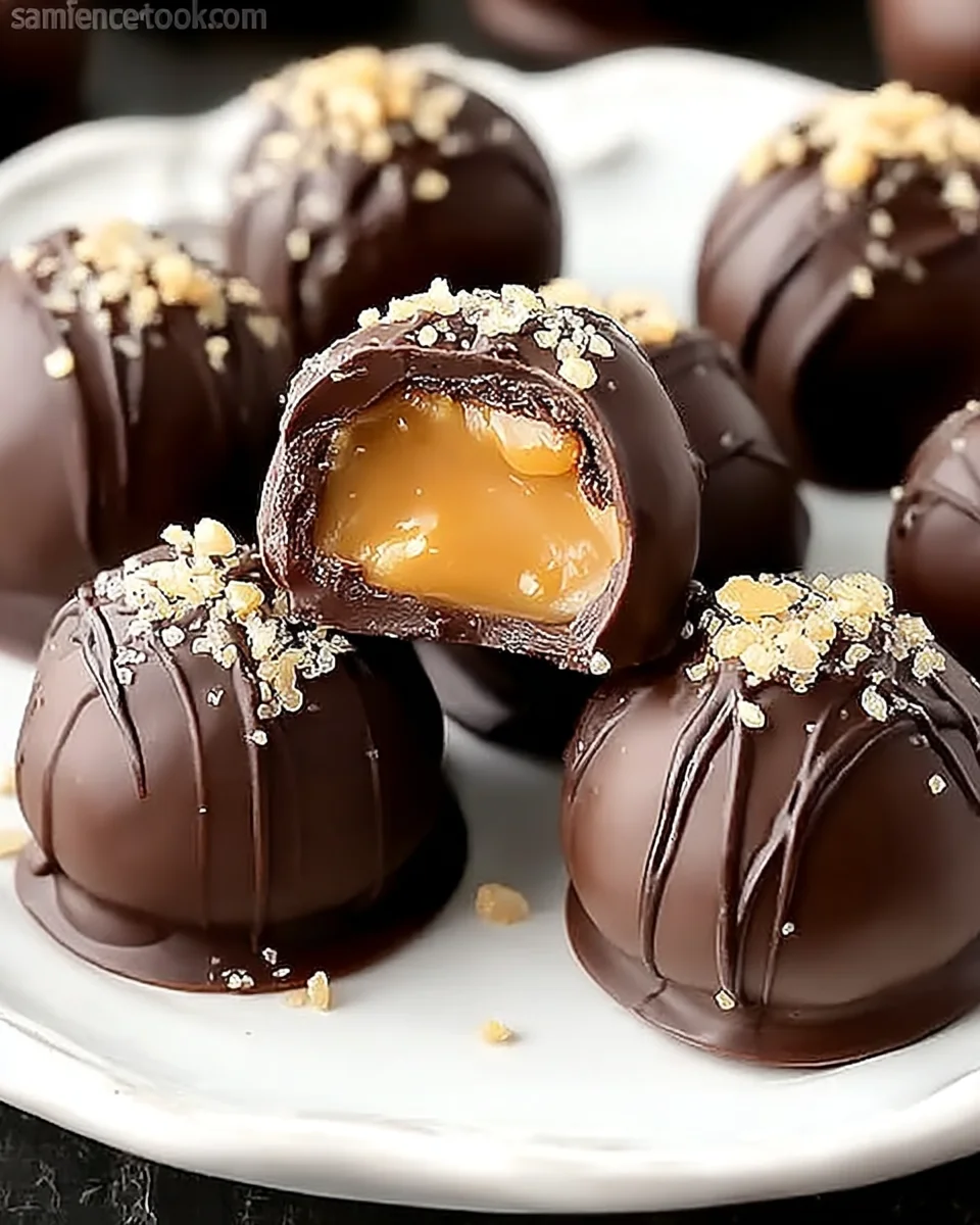Salted Caramel Truffles