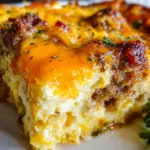 Savory Breakfast Sausage and Cheese Casserole Recipe