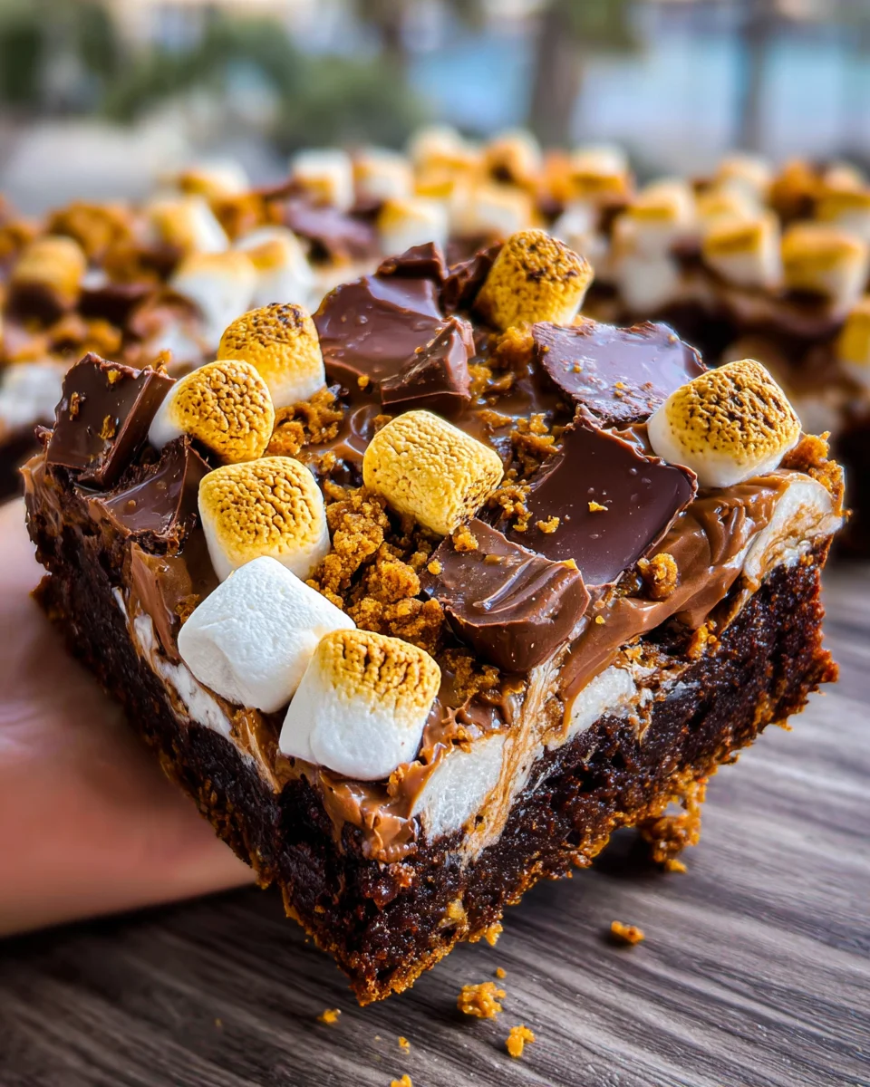 S'mores Brownies