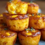 Southern-Style Honey Butter Cornbread Poppers
