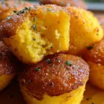 Southern-Style Honey Butter Cornbread Poppers