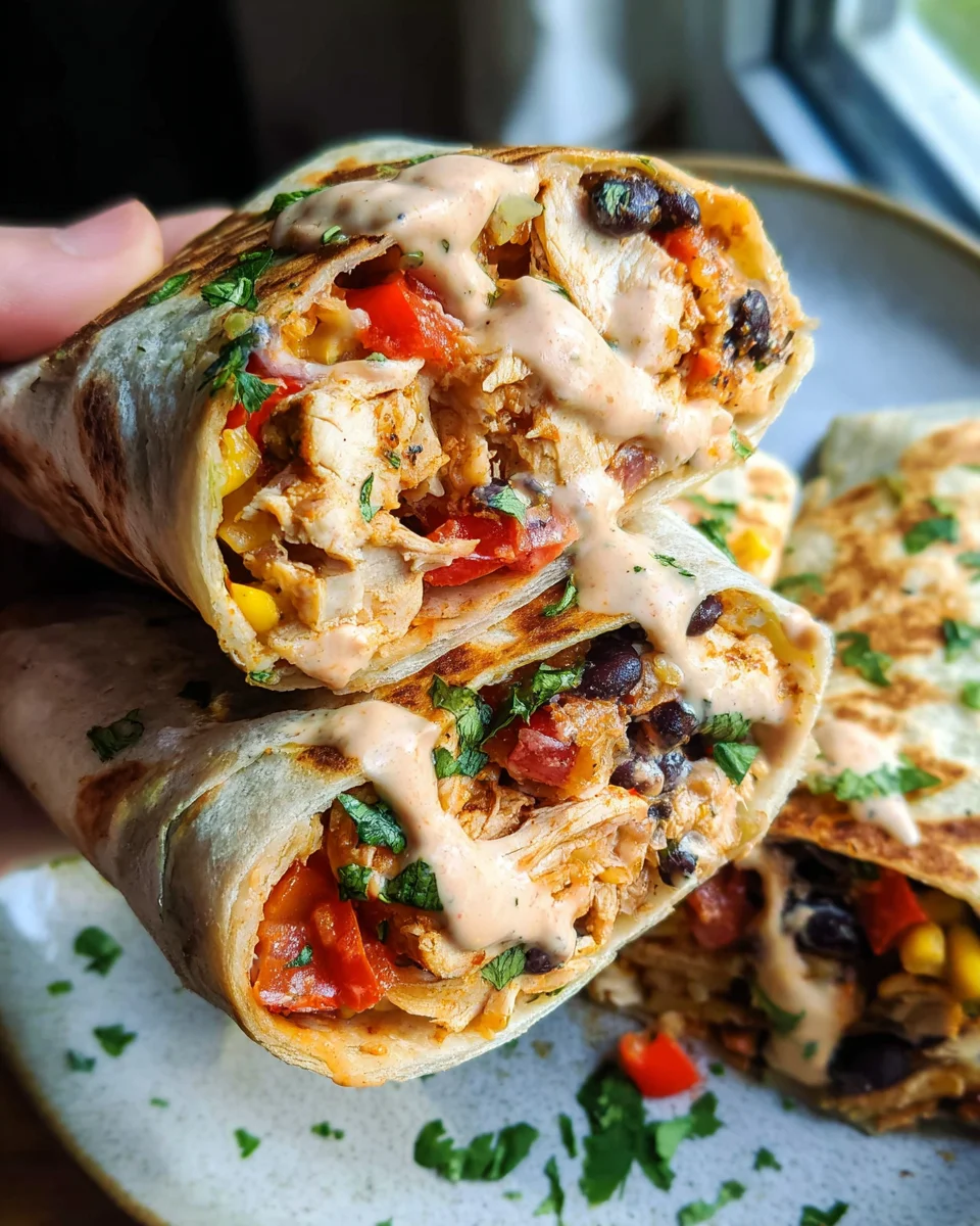 Southwest Chicken Wrap