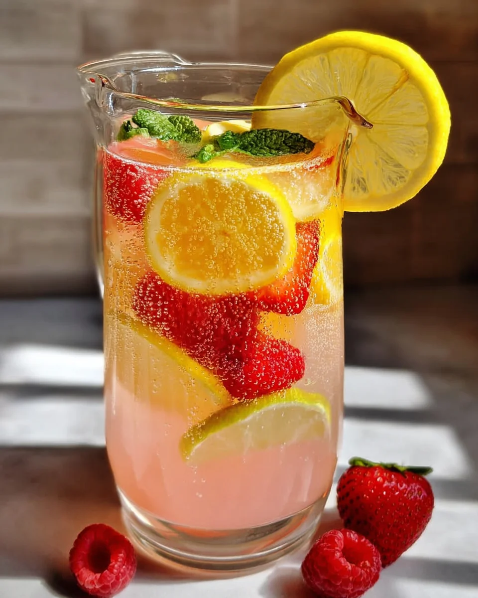 Sparkling Lemonade Punch Recipe