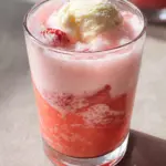 Sparkling Strawberry Float