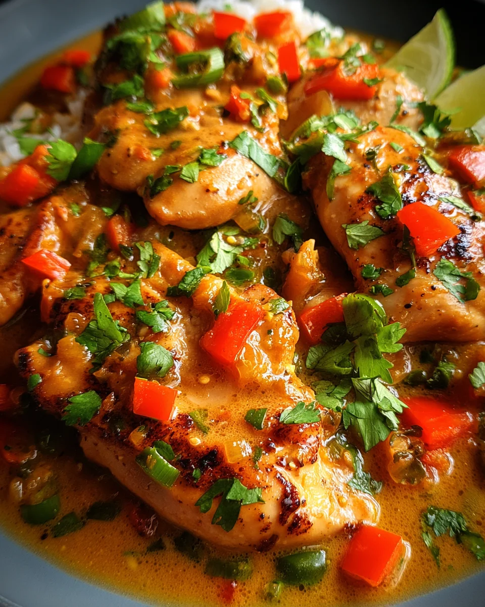 Spicy Brazilian Coconut Chicken Recipe