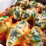 Spinach and Ricotta Stuffed Shells Recipe