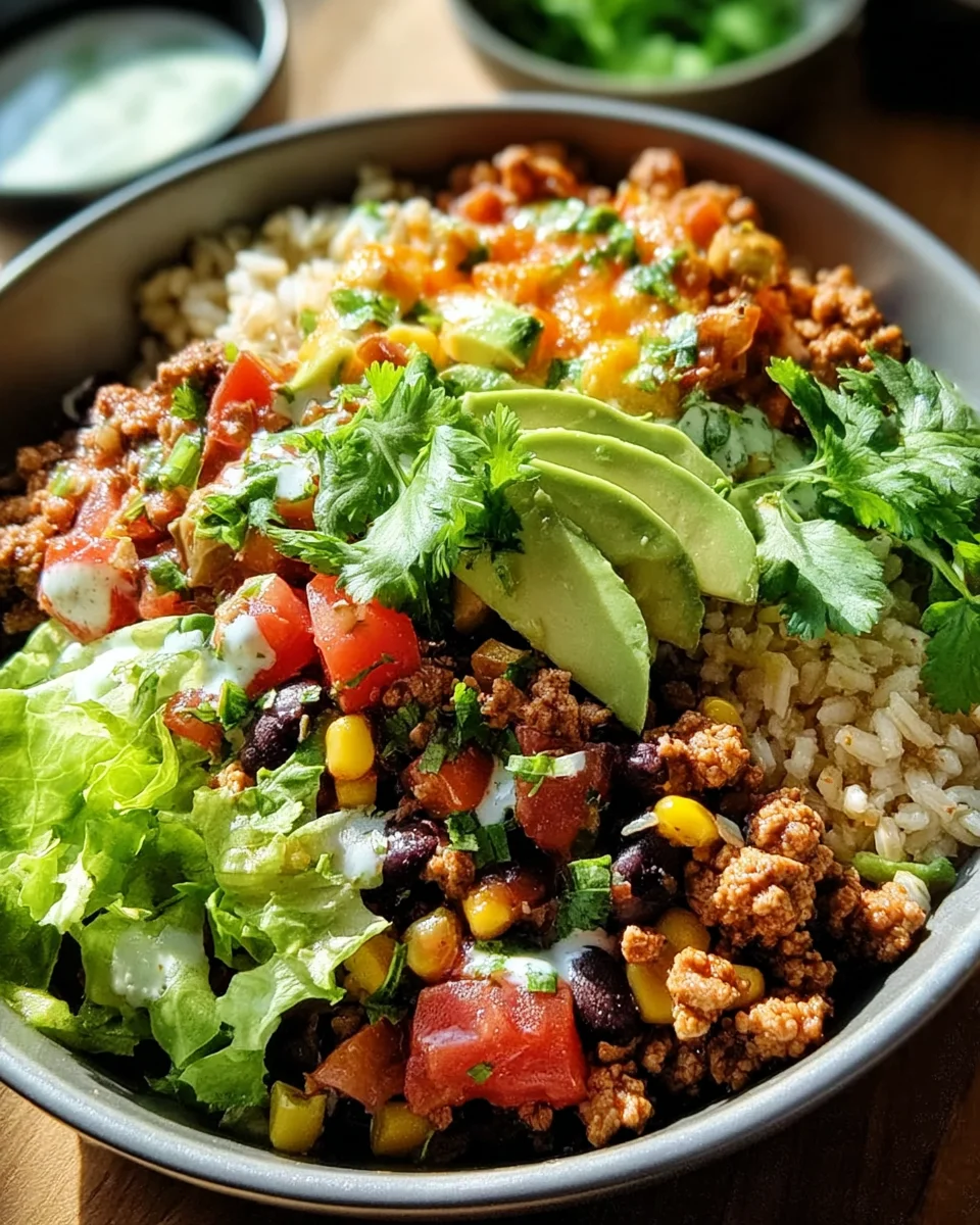 Taco Lunch Bowls