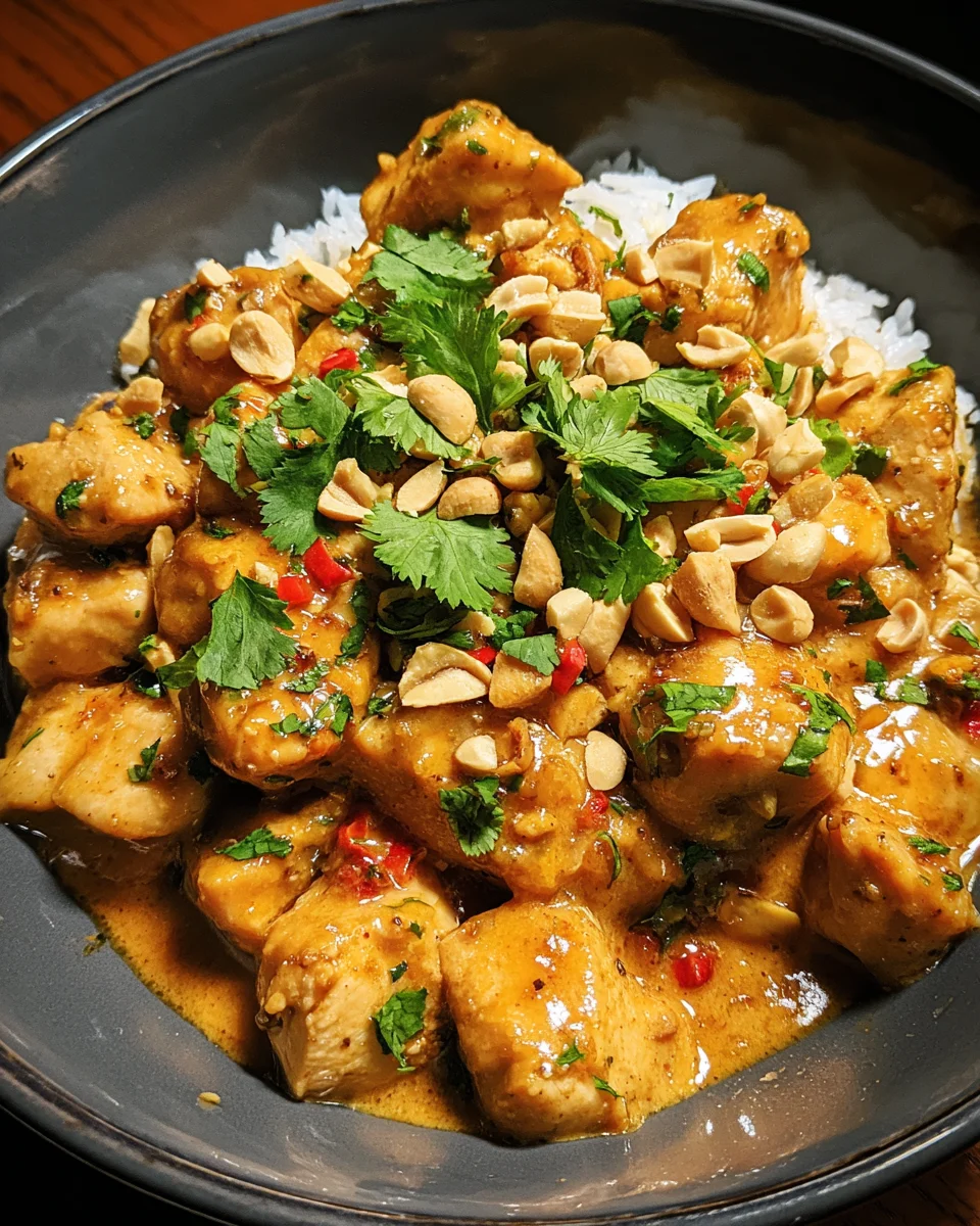 Thai Peanut Chicken