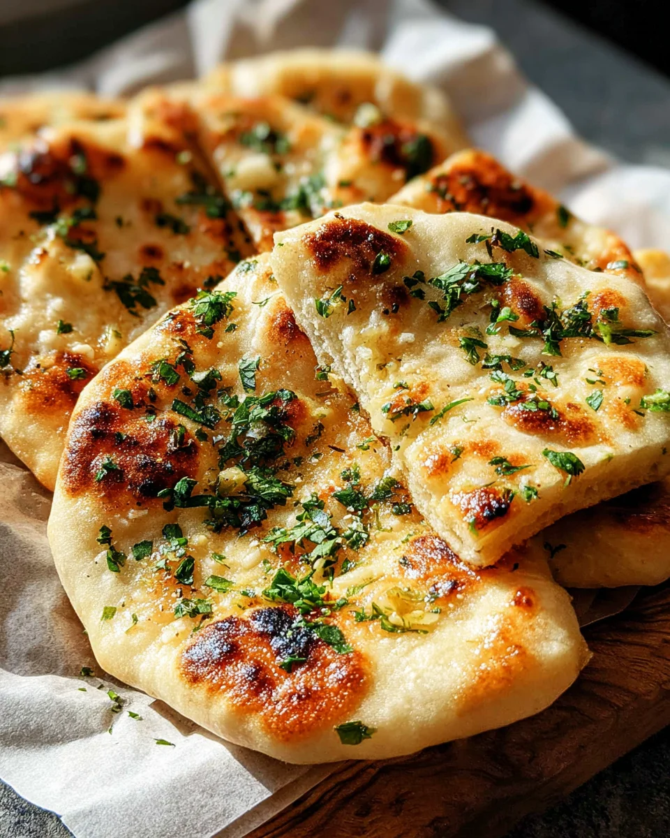 The Best Easy Garlic Naan Bread