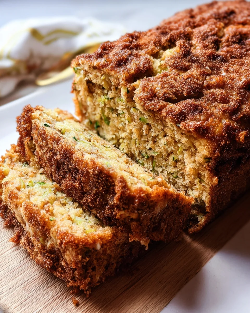 The Best Snickerdoodle Zucchini Bread