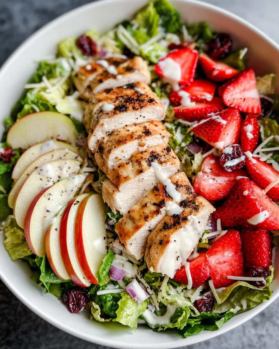 The Best Strawberry Chicken Salad