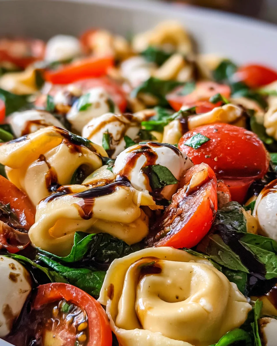 Tortellini Caprese Salad