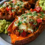 Turkey Taco Stuffed Sweet Potatoes