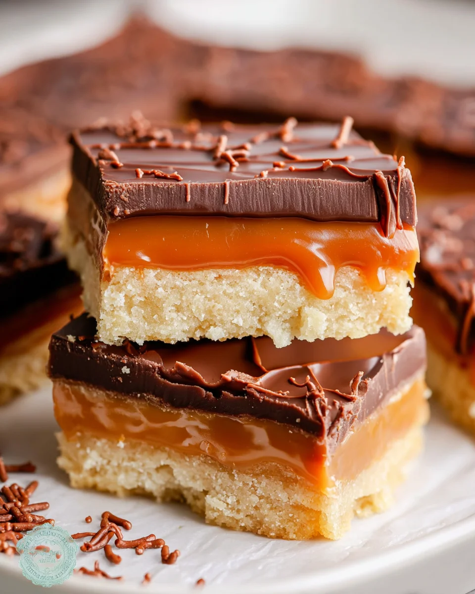 Twix Cookie Bars