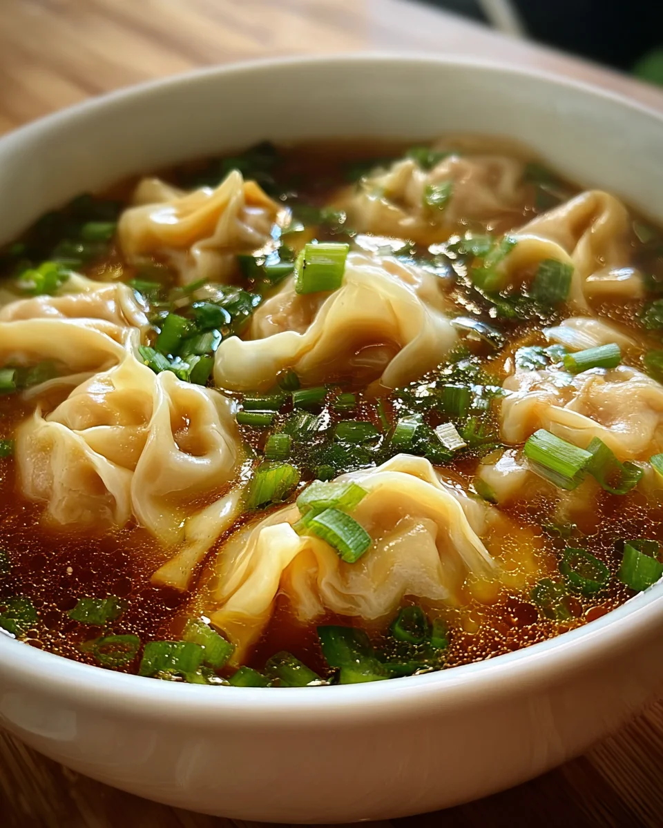 Wonton Soup Recipe