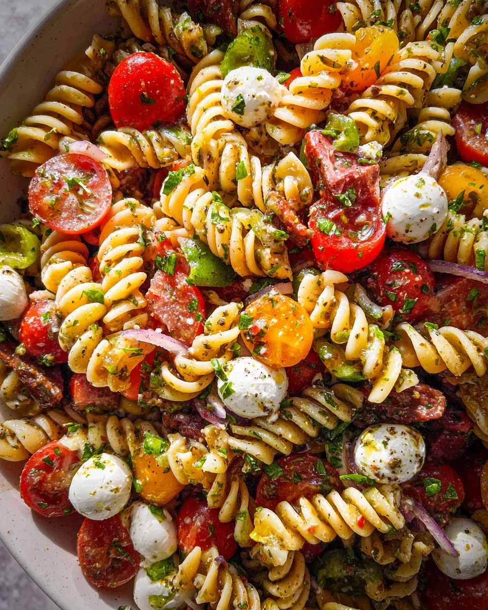 Zesty Italian Pasta Salad